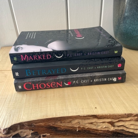 Other - $15 SALE Set/3 Book Teen Paperback Vampire Fiction Series Magic Dark Humor Set
